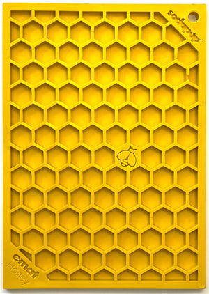 Honeycomb Design Emat Enrichment Licking Mat - Small