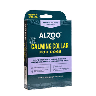 ALZOO Plant-Based Calming Collar for Dogs, 30days