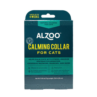 ALZOO Plant-Based Calming Collar for Cats, 30 Days