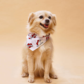 Love Mom Dog Bandana: L