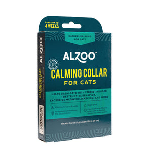 ALZOO Plant-Based Calming Collar for Cats, 30 Days