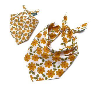 Marigold Dog Bandana: M