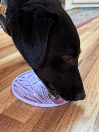 Tulip Design eMat Enrichment Lick Mat With Suction Cups: