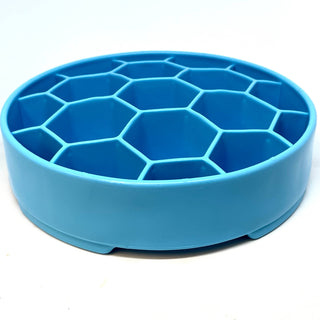 Honeycomb Design eBowl Enrichment Slow Feeder Bowl for Dogs: