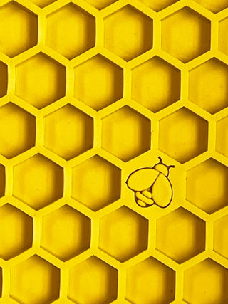 Honeycomb Design Emat Enrichment Licking Mat - Small