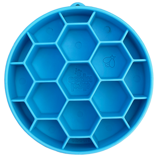 Honeycomb Design eBowl Enrichment Slow Feeder Bowl for Dogs: