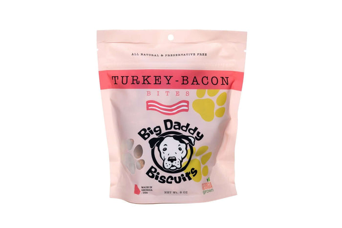 ALL-NATURAL TURKEY BACON DOG BISCUITS